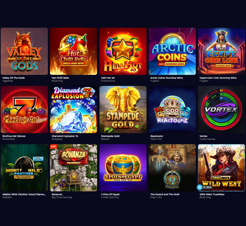 YoyoSpins Spielautomaten auf dem Desktop YoyoSpins Spielautomaten auf dem Desktop
